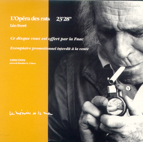 Léo Ferré disque Métamec,la mémoire et la mer 2000